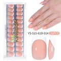 "Jelly Pink French" - Translucent 32Pcs Press-On Nails Set