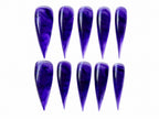 Amethyst Flow Dragon Claw Stiletto Press On Nails – Purple Marble Jelly