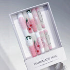 Cherry Fruit Jelly Cute Pastel Press On Nails